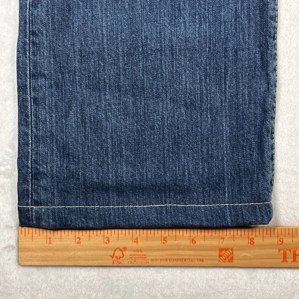 Polo Ralph Lauren Straight Leg Jeans Mens 38x30 (Hemmed Fits 40x27) Blue
